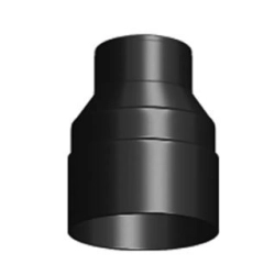 GAMRAT PCV Redukcja odwrotna rury spustowej 63/90 - GRAFIT